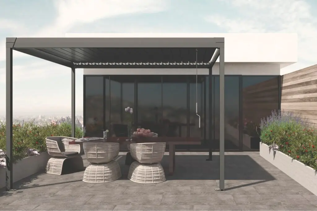 Pergotende Bioclimatiche — Strutture eleganti con lame orientabili che regolano luce e ventilazione. La sol | Stiltenda Catanzaro